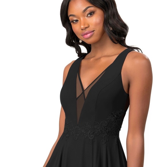 Long Black Dress - Picture 3 of 5